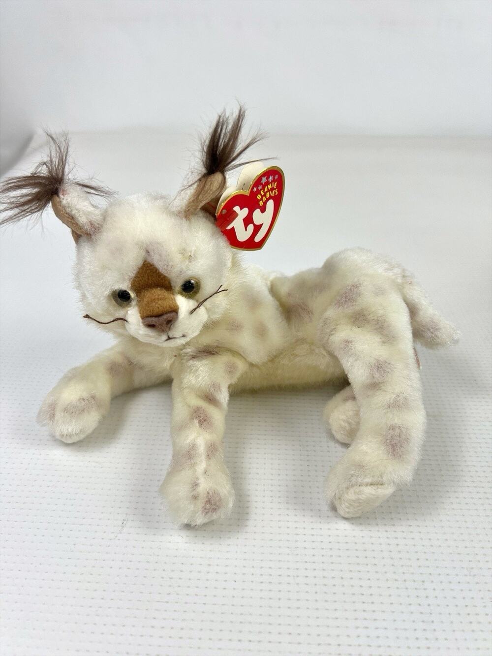 TY Beanie Baby Retired Tracks The Linx 2001 With Tags
